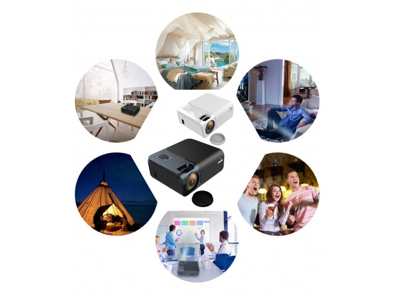 Projetor Portatil 4K - Cheerlux - C50 4000 Lumens